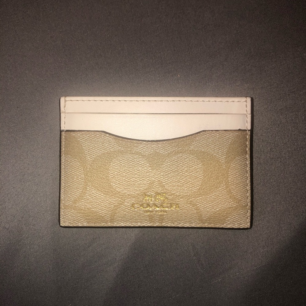 Coach card case
